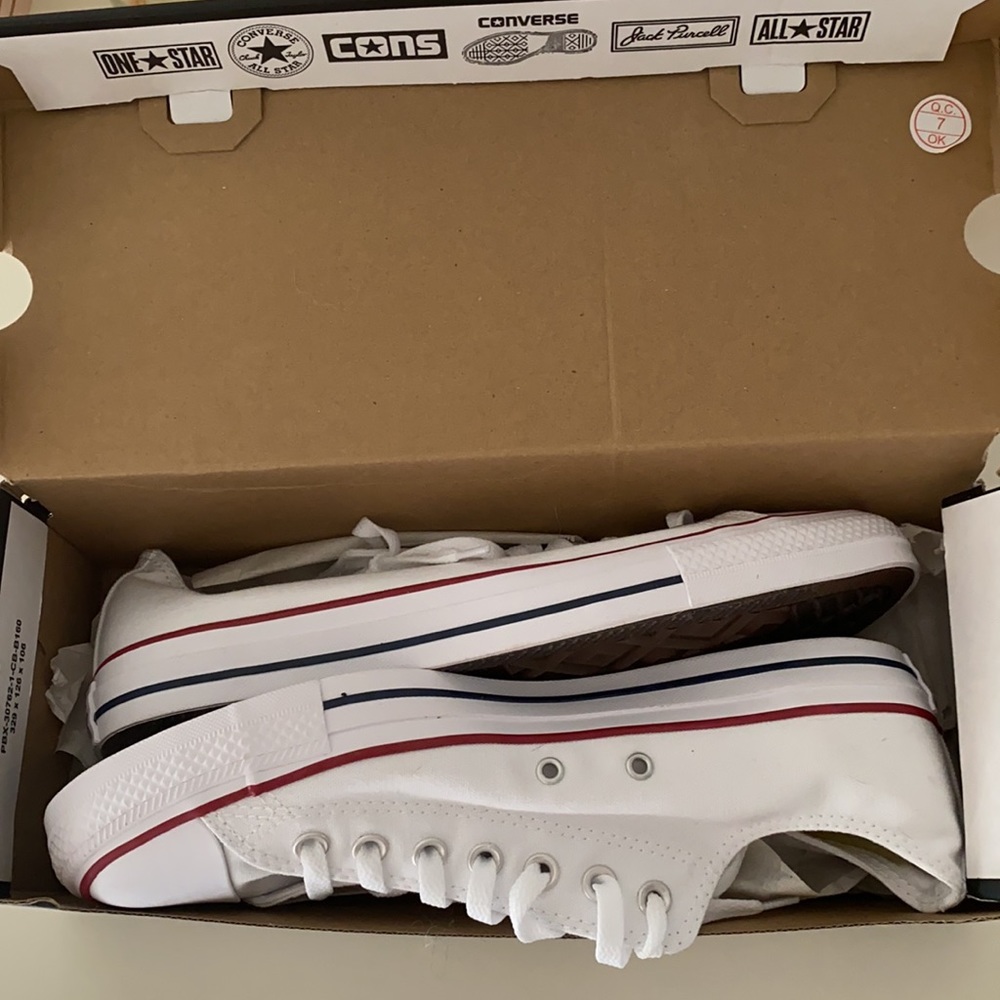 White Converse